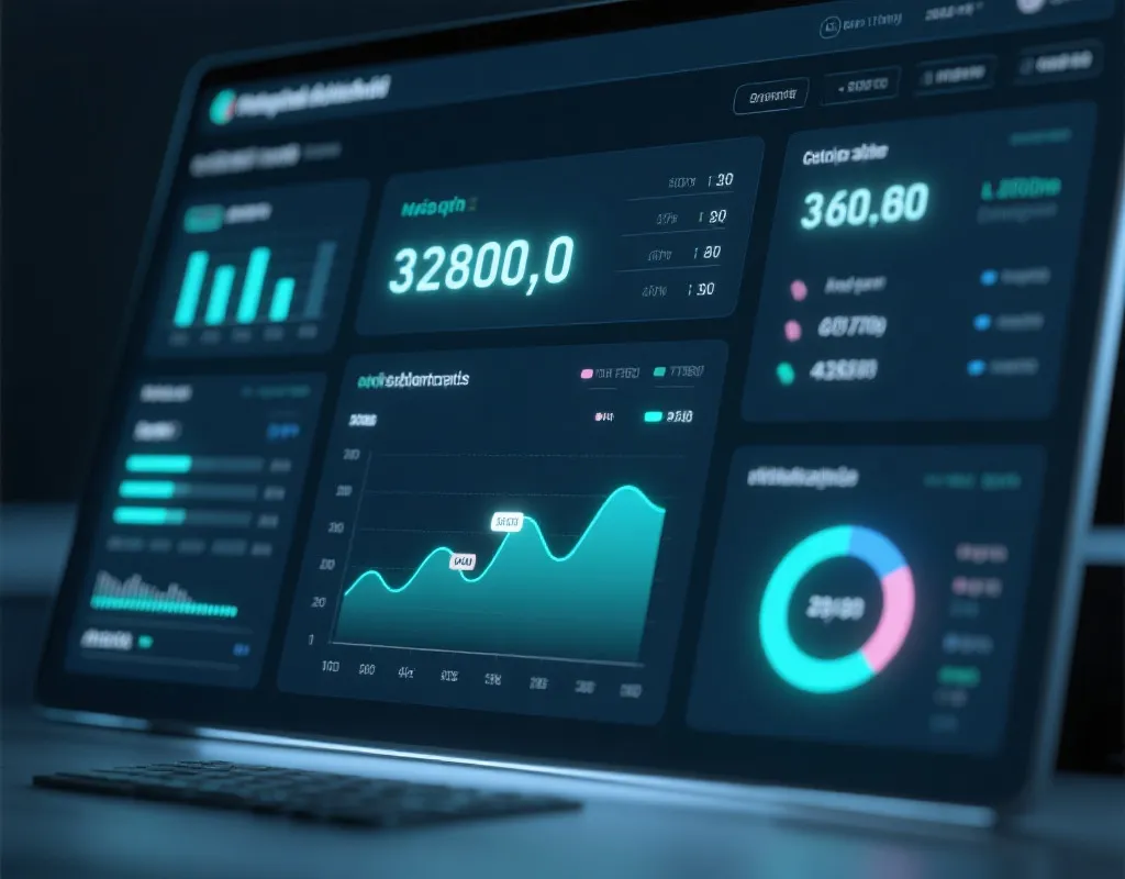 Real-time Data Dashboard Interface